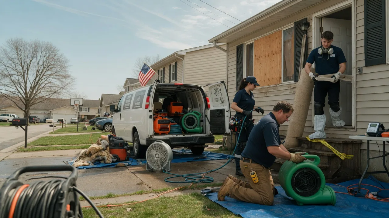 Water Damage Restoration in Farnhamville, IA near me